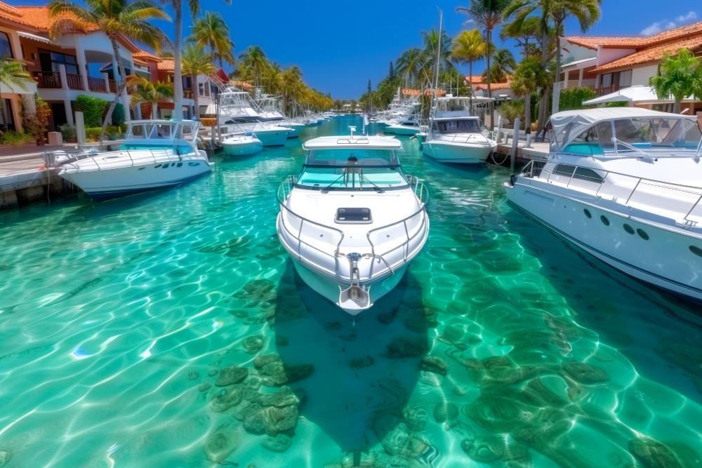 Island Berth founders on yacht deck